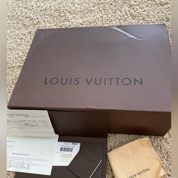 Louis Vuitton Monogram Empreinte Saint Germain MM Full Set - Picture 16 of 16